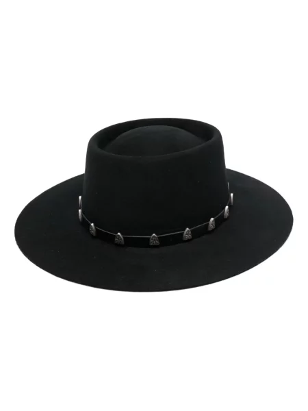 Căciulă Philipp Plein de lână negru