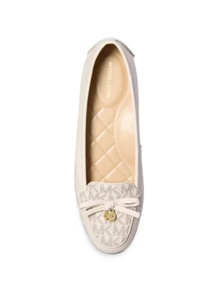 Mocasini Michael Kors din piele cu autograf