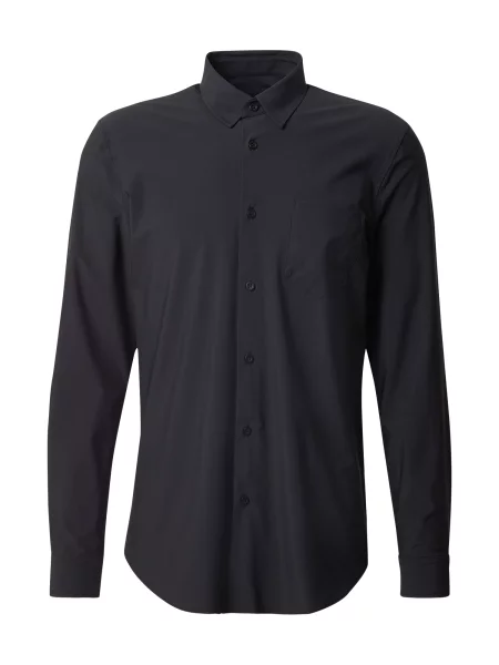 GUESS Cămașă SUNSET TECH' negru