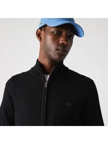 Классический кардиган Lacoste черный