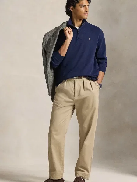 Polo Ralph Lauren Pulóver tengerészkék kék