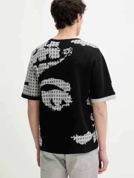 Легкий свитер Desigual черный