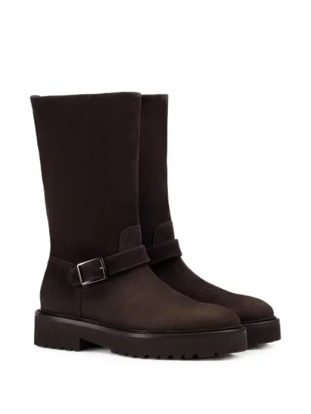 Botine Doucal's din piele de căprioară maro