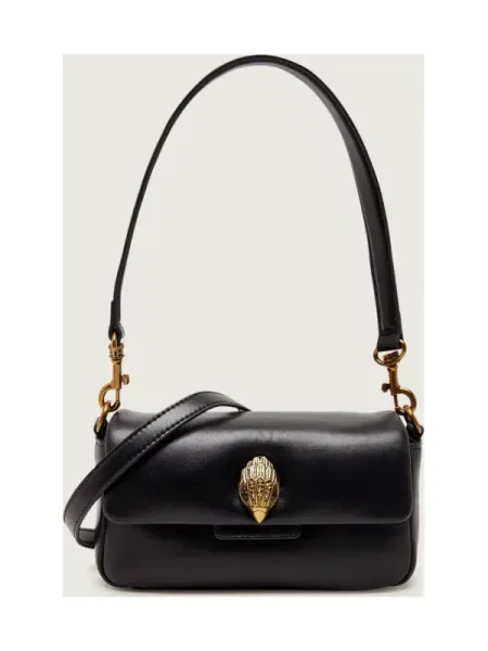 Kurt Geiger De piele geantă pe umăr MINI OXFORD negru