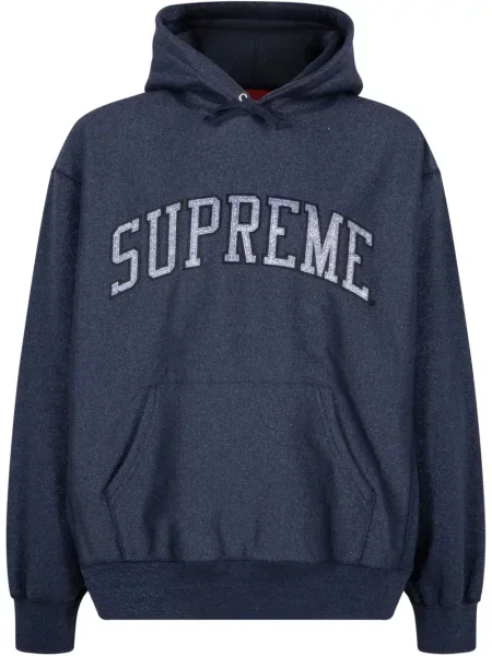 Hanorac cu glugă Supreme albastru