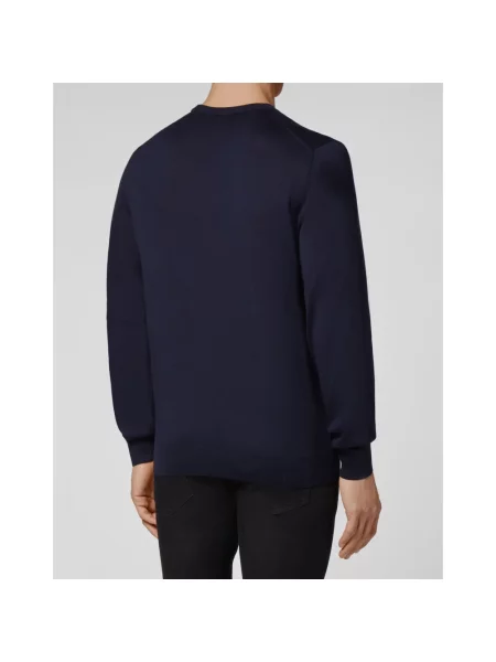 Sweter Philipp Plein niebieski