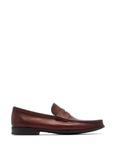 Pantofi loafer Magnanni din piele maro