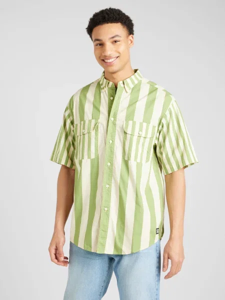 Levi's Skateboarding Srajca Skate SS Woven' zelena