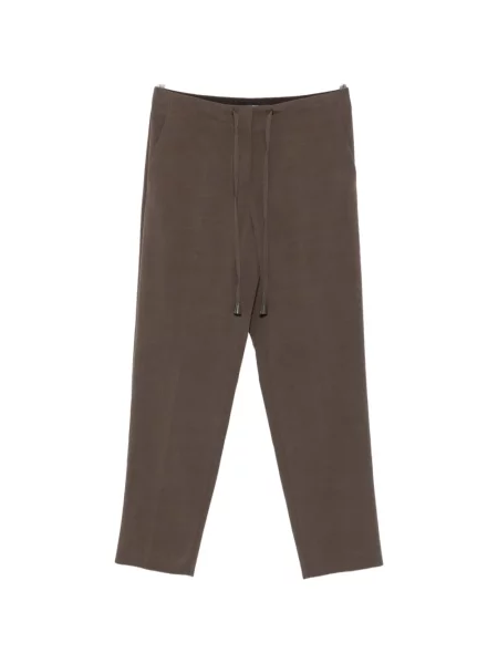 Pantaloni Giorgio Armani cu cordon gri