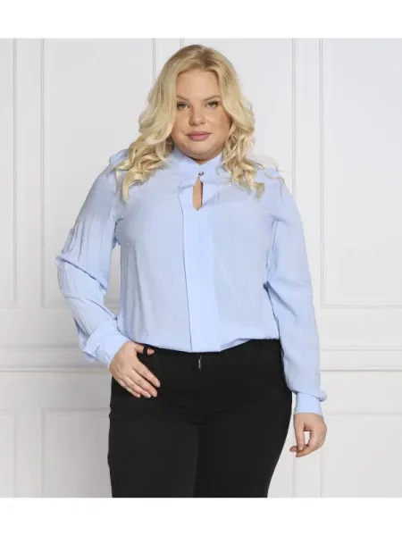Persona by Marina Rinaldi Cămașă FIAMMA Plus size albastru