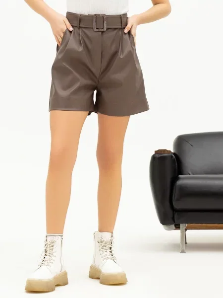 ISSA Plus Шорти повсякденні коричневий