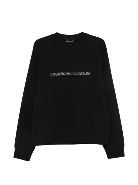 Mikina Emporio Armani čierna