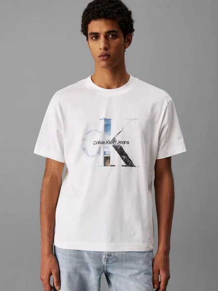 Футболка Calvin Klein Jeans білий