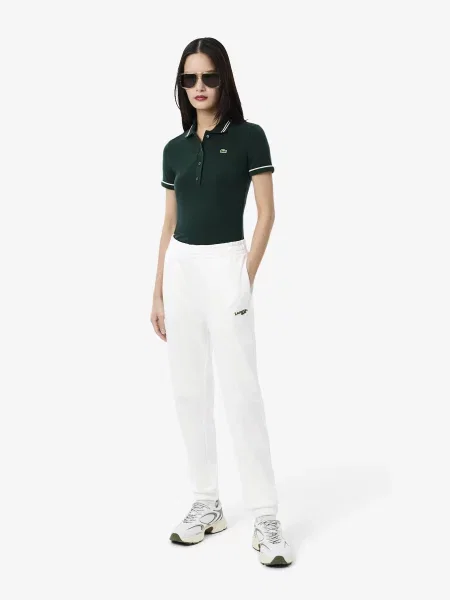 Спортивные штаны Lacoste белые