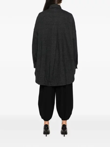 Rochie mini Soh în carouri gri