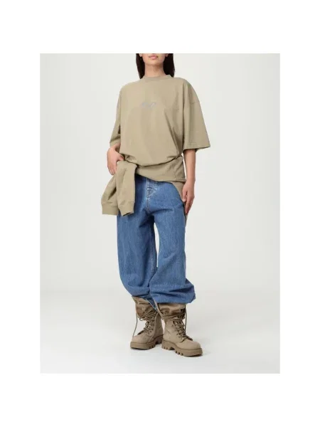 Koszulka Vetements beżowa