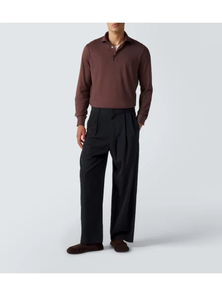 Tricou polo Fedeli maro