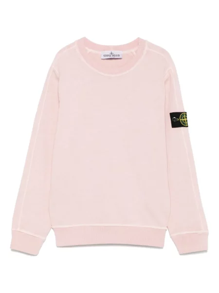 Bluza dziecięca Stone Island różowa