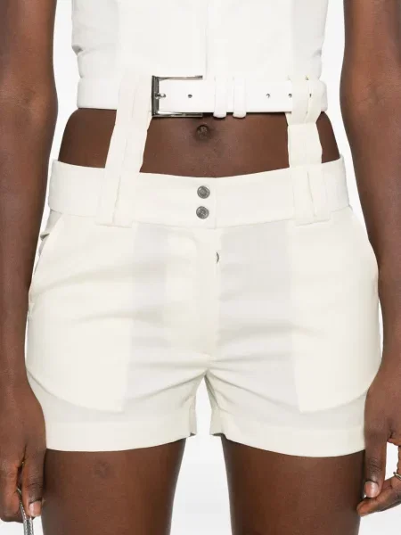 Pantaloni scurți Vestiaire D'un Oiseau Libre alb