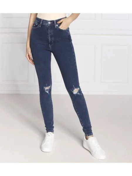 Tommy Jeans Farmer MELANY | Skinny fit | high waist kék