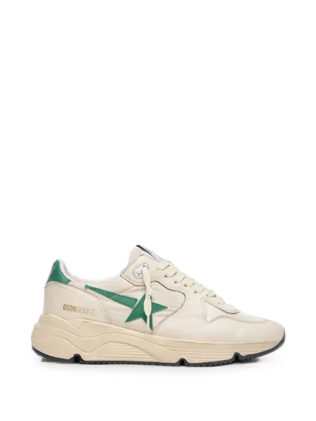 Pantofi alergare Golden Goose Running Sole din piele alergare verde