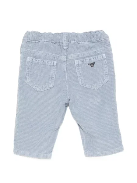 Spodnie dziecięce Emporio Armani niebieskie