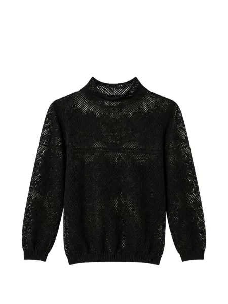 Heláncă Twinset din jacard negru