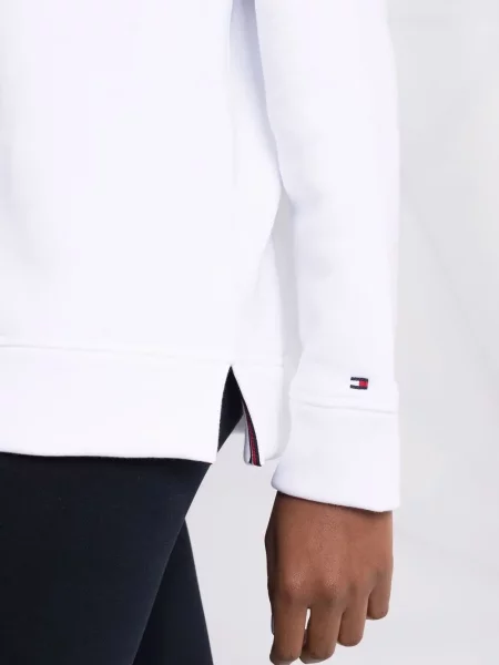 Mikina s kapucí Tommy Hilfiger s potiskem se stahovací šňůrkou