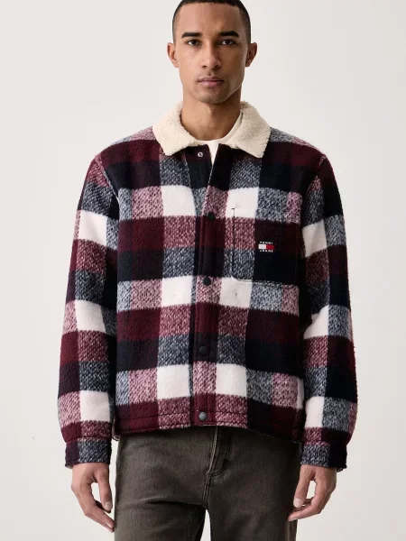 Tommy Jeans πουκάμισο ανδρικό