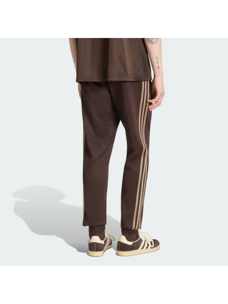 Adidas Originals spodnie dresowe brązowe