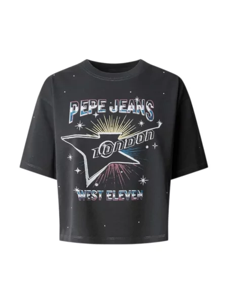 Koszulka Pepe Jeans czarna