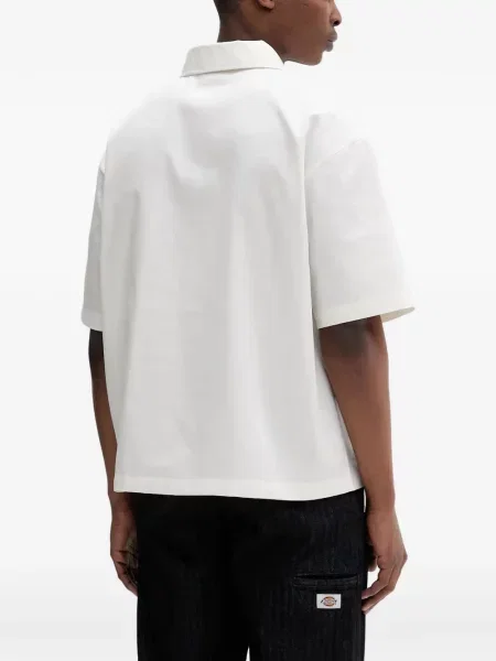 Tricou polo Dickies alb