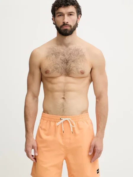 Hurley σορτς μαγιό Ανδρικά VOLLEY ICON πορτοκαλί