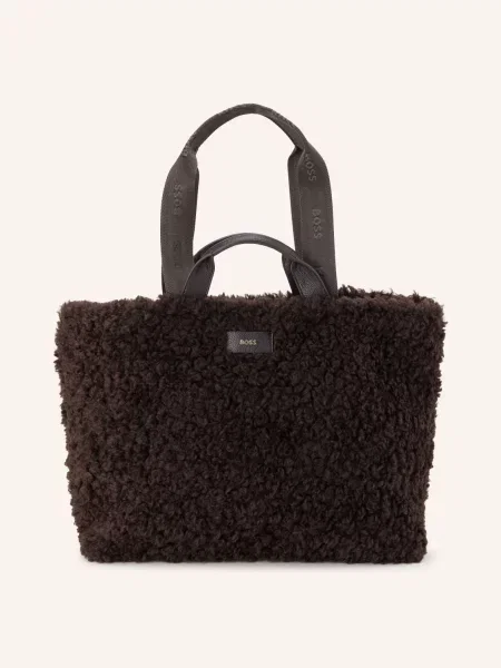 Shopper kabelka Boss hnědá