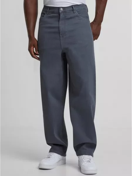 Urban Classics Jeans metalic gri