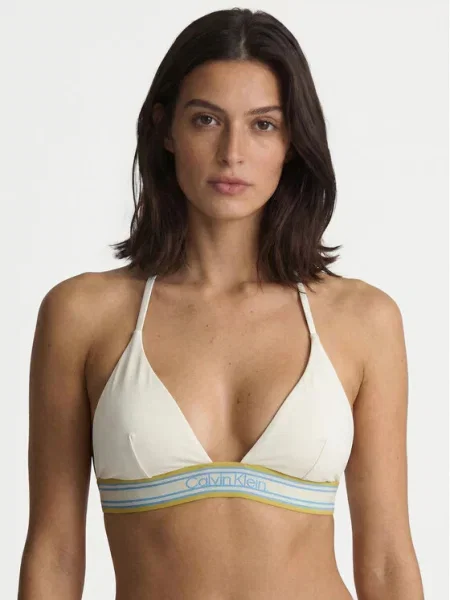 Calvin Klein Swimwear Gornji del bikini Kremna