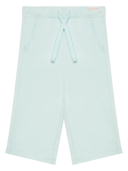 United Colors Of Benetton Pantaloni trening Wide Leg verde