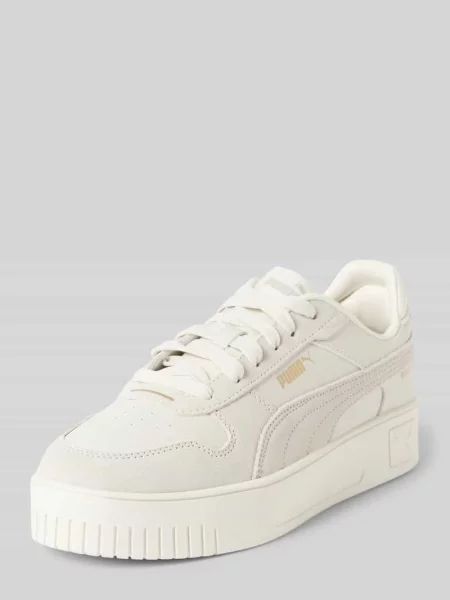 Sneakersy Puma w miejskim stylu beżowe
