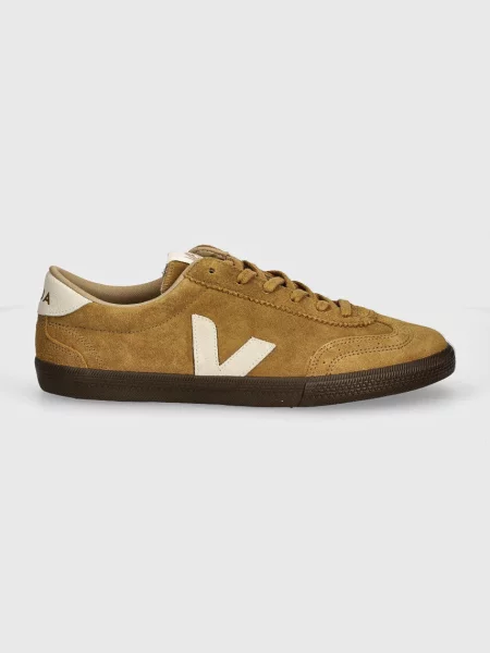 Veja sneakersy zamszowe Volley brązowy
