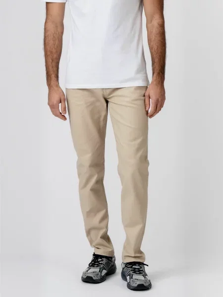 TEESHOPPEN Pantaloni Structure nisipiu