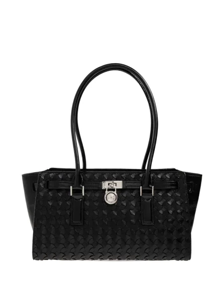 Portofel Michael Michael Kors cu imprimeu geometric negru