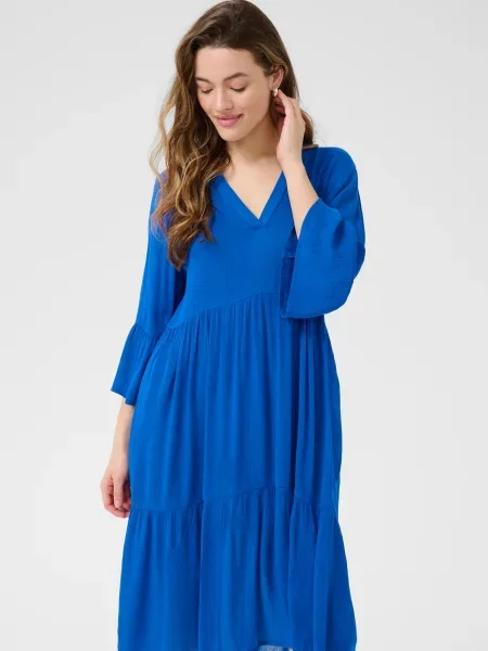 Kaffe Rochie Marianah cobalt albastru