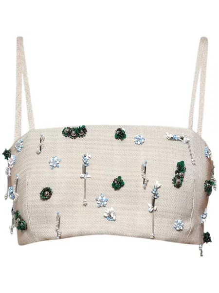 Top Christopher Esber z koralikami