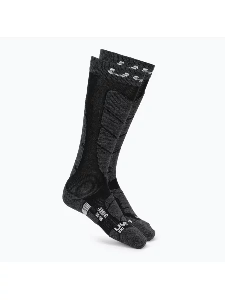 Șosete de schi pentru copii UYN Junior Ski black negru