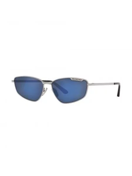 Saulės akiniai Balenciaga Eyewear su autografu pilka