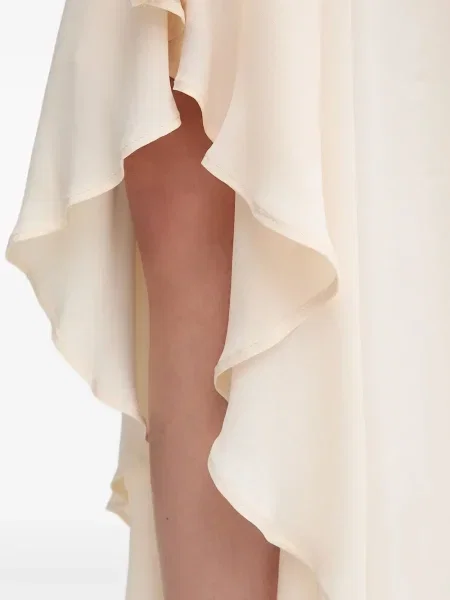 Rochie midi Sandro Ferrone drapată până la genunchi de costum