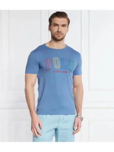 POLO RALPH LAUREN Tricou JERSEY albastru