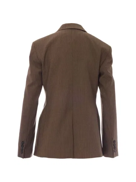 Sacou Max Mara cu două rânduri de nasturi maro