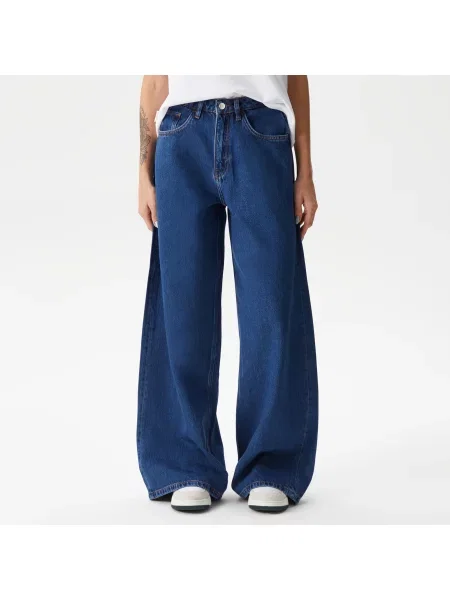 Lacoste джинси Relaxed Fit сині