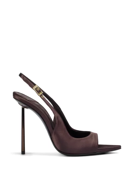 Pantofi cu toc Le Silla slingback maro